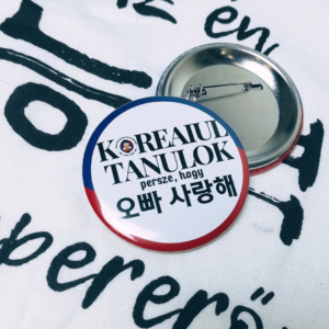 [kitűző] Koreaiul tanulok, persze, hogy már magyarul 말할 수 없어 - Image 2