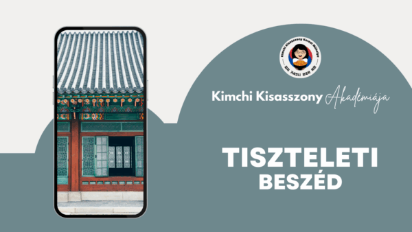 [Kurzus] Tiszteleti beszéd