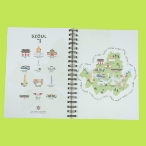 [B5 fémspirál füzet] Szöul