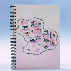 [B5 fémspirál füzet] Incheon