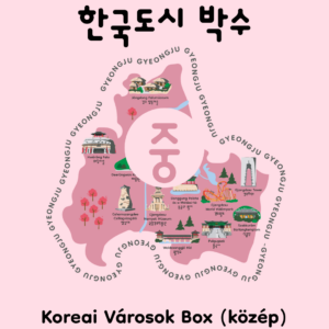 GYEONGJU - 한국도시박스 [중] Koreai városok Box (közepes)